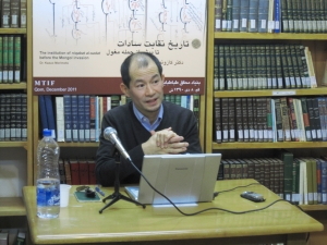 Morimoto, during the lecture
