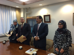 サウジアラビア諮問評議会議員が研究所を訪問