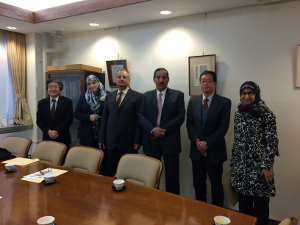 サウジアラビア諮問評議会議員が研究所を訪問