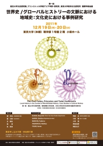 第一回　東京大学東洋文化研究所、復旦大学文史研究院、プリンストン大学東アジア学部・研究所共催国際学術会議が2011年12月19日（月）、20日（火）に開催されました