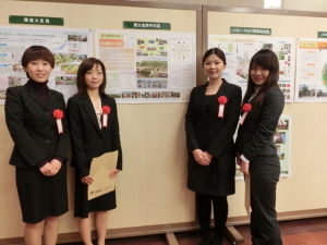 東日本環境支援部‐ひまわりプロジェクト東大支部が「みどり香るまちづくり企画コンテスト（環境省主催）」で、震災復興特別賞を受賞しました