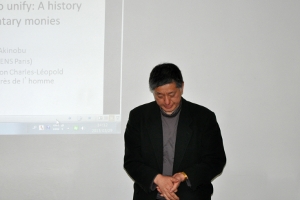 黒田教授がパリで2度の講演