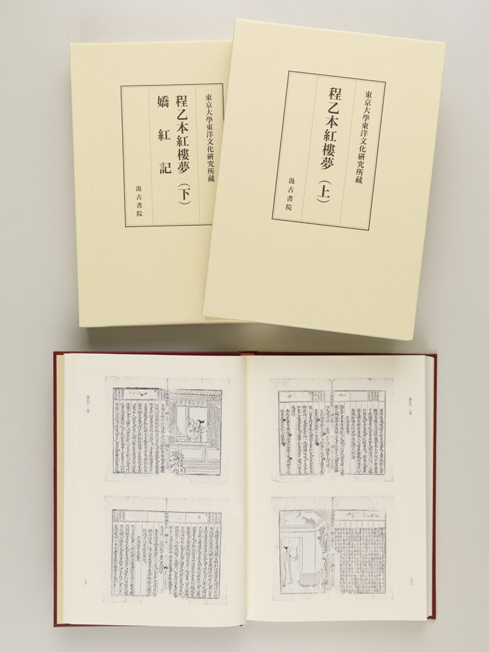 東京大学東洋文化研究所蔵 紅楼夢程乙本（上）（下）・嬌紅記』が