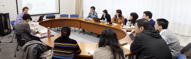 東文研セミナー 「フランス社会科学高等研究院のグザヴィエ・ポール先生をお迎えして（連続セミナー）」