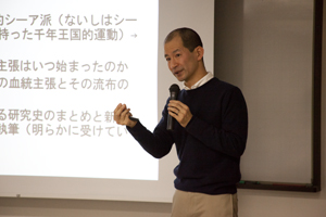 第3回定例研究会「一本の手稿本から広がる世界――私と15世紀イラクのある手控帳とのつきあい」（森本一夫 准教授）