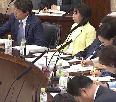 佐藤仁教授の意見陳述を聴く国会議員